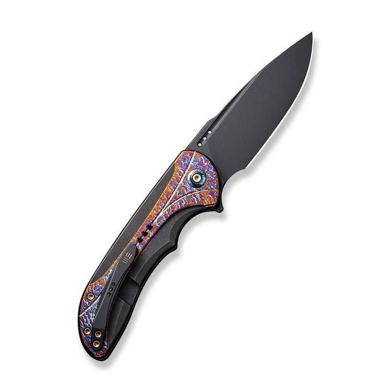 WEKNIFE Equivik Flipper Knife Titanium Handle (3.48" CPM 20CV Blade) WE23020-2
