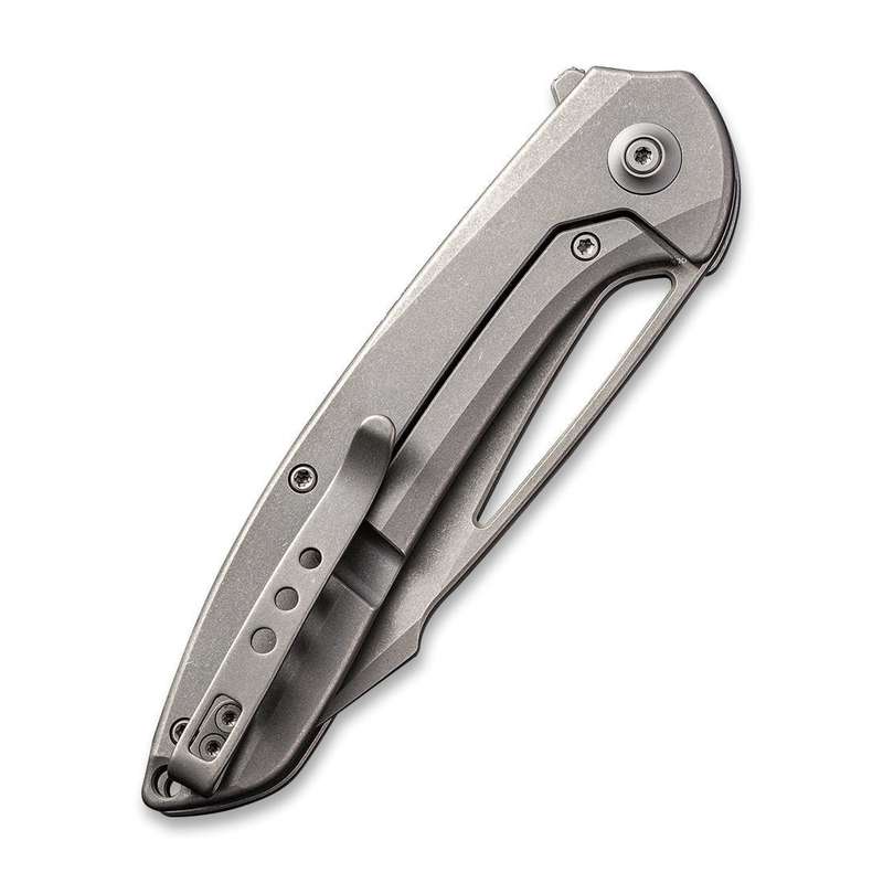 WEKNIFE Fornix Flipper & Thumb Hole Knife Titanium Handle (3.48" CPM 20CV Blade) 2016A