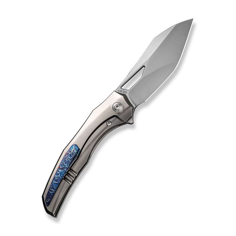WEKNIFE Ignio Flipper & Thumb Hole Knife Titanium Handle (3.3" CPM 20CV Blade) WE22042B-4