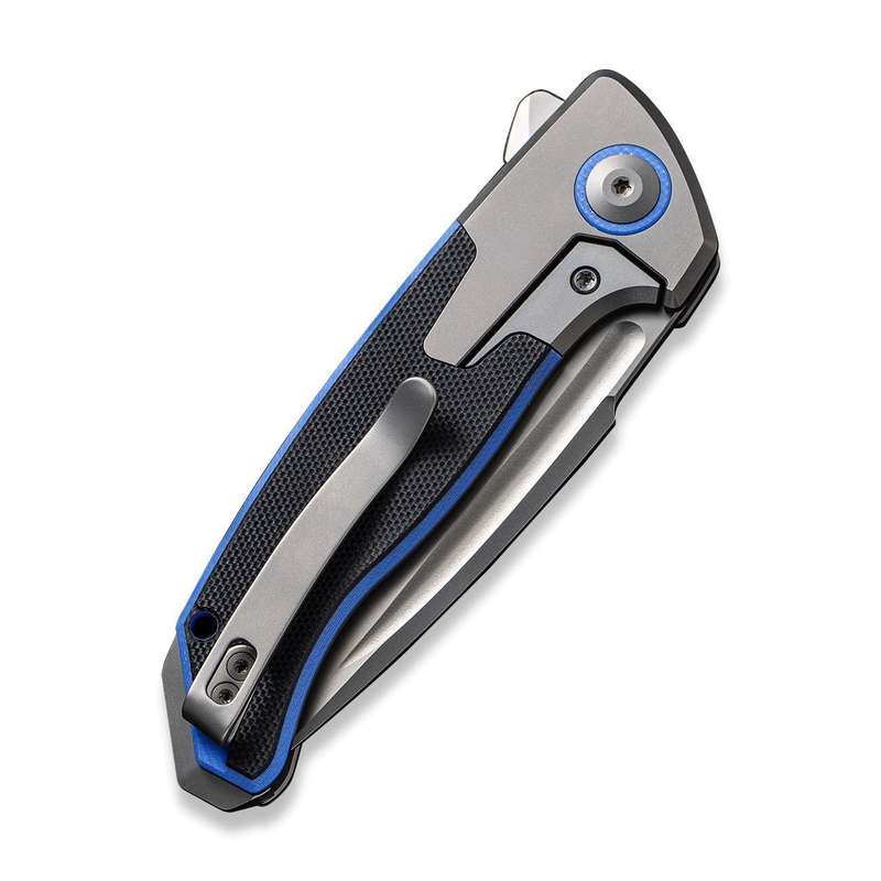 WEKNIFE Press Check Flipper Knife Titanium & G10 Handle (3.15" CPM 20CV Balde) WE20078B-2