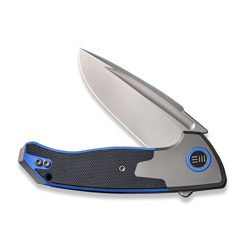 WEKNIFE Press Check Flipper Knife Titanium & G10 Handle (3.15" CPM 20CV Balde) WE20078B-2