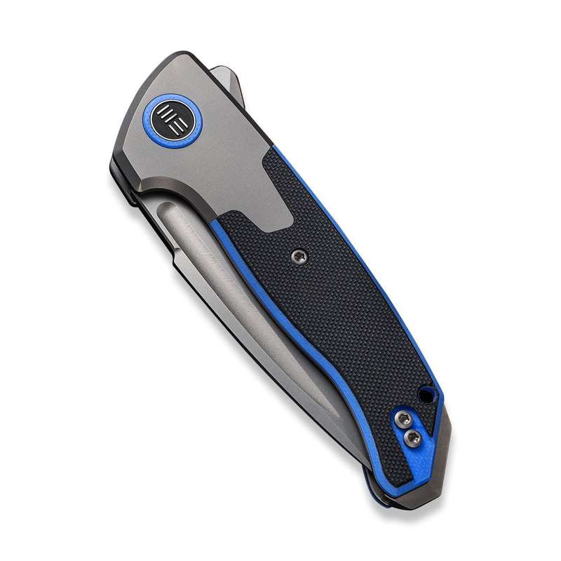 WEKNIFE Press Check Flipper Knife Titanium & G10 Handle (3.15" CPM 20CV Balde) WE20078B-2