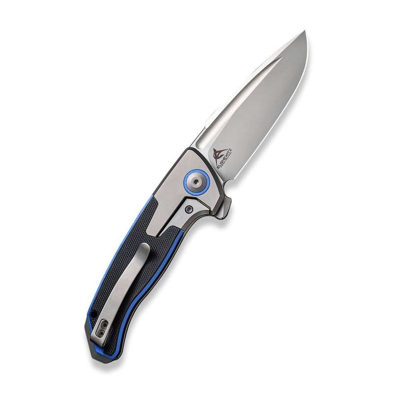 WEKNIFE Press Check Flipper Knife Titanium & G10 Handle (3.15" CPM 20CV Balde) WE20078B-2
