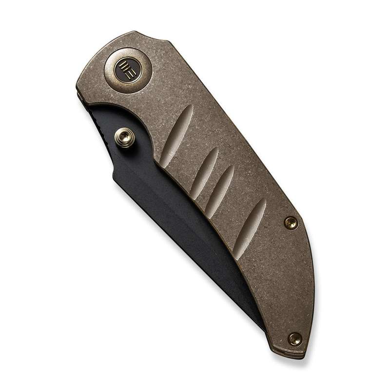 WEKNIFE Riff-Raff Thumb Stud Knife Titanium Handle (3.12" CPM 20CV Blade) WE22020B-1