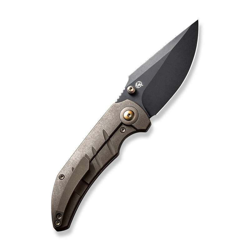 WEKNIFE Riff-Raff Thumb Stud Knife Titanium Handle (3.12" CPM 20CV Blade) WE22020B-1