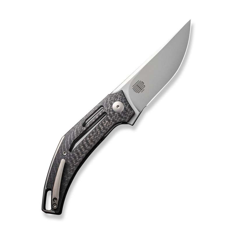 WEKNIFE Speedliner Flipper Knife Carbon Fiber Handle (3.39" CPM 20CV Blade) WE22045B-1
