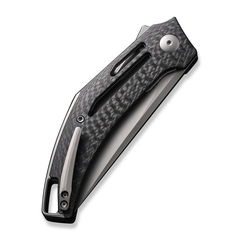 WEKNIFE Speedliner Flipper Knife Carbon Fiber Handle (3.39" CPM 20CV Blade) WE22045B-1