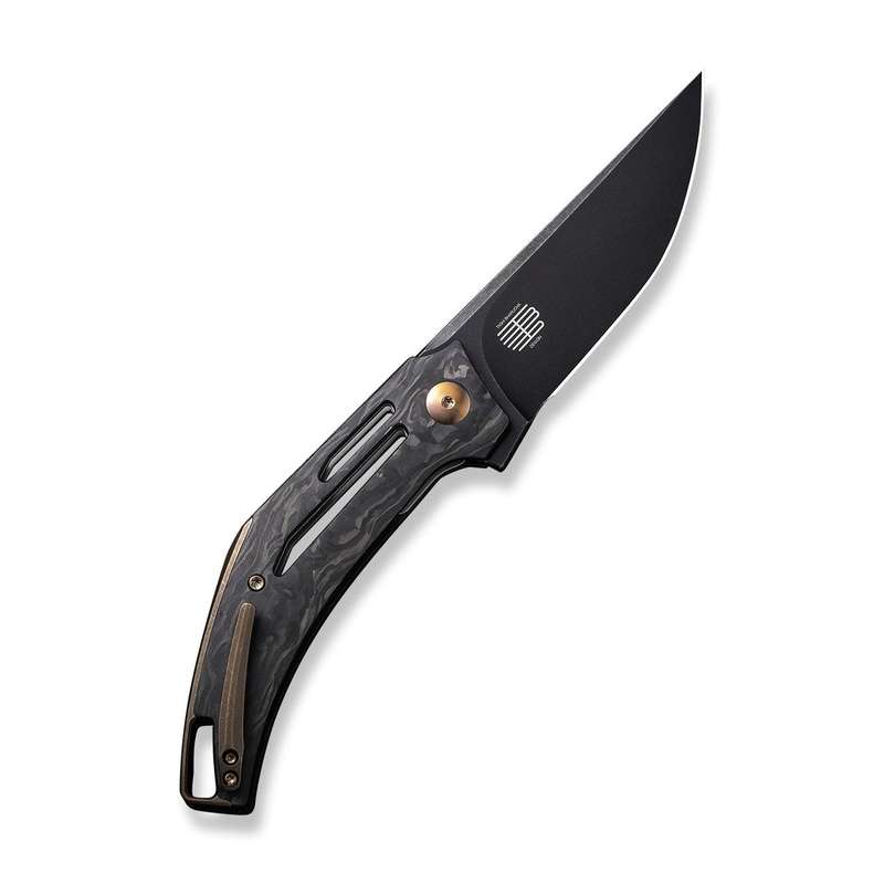 WEKNIFE Speedliner Flipper Knife Carbon Fiber Handle (3.39" CPM 20CV Blade) WE22045B-2