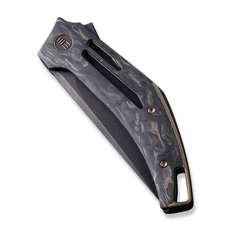 WEKNIFE Speedliner Flipper Knife Carbon Fiber Handle (3.39" CPM 20CV Blade) WE22045B-2