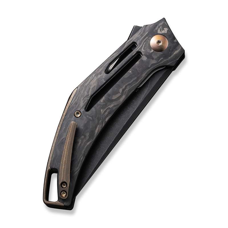 WEKNIFE Speedliner Flipper Knife Carbon Fiber Handle (3.39" CPM 20CV Blade) WE22045B-2