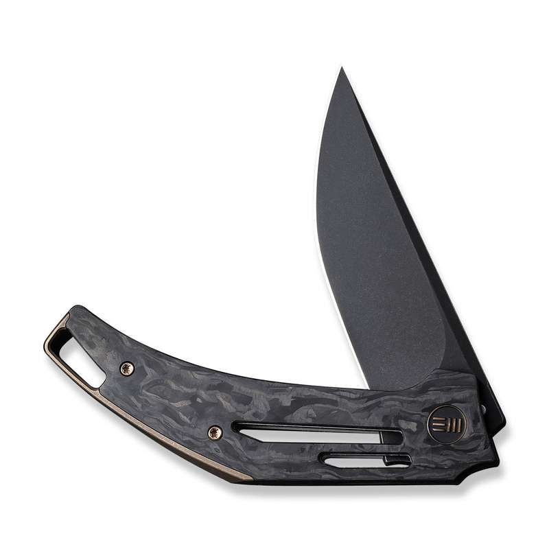 WEKNIFE Speedliner Flipper Knife Carbon Fiber Handle (3.39" CPM 20CV Blade) WE22045B-2