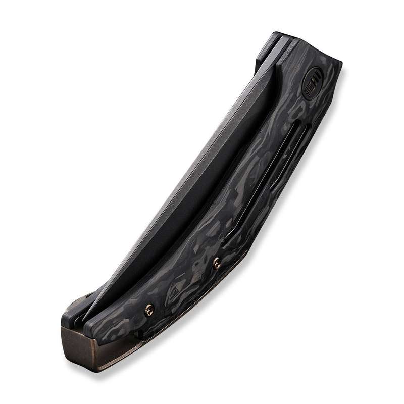 WEKNIFE Speedliner Flipper Knife Carbon Fiber Handle (3.39" CPM 20CV Blade) WE22045B-2