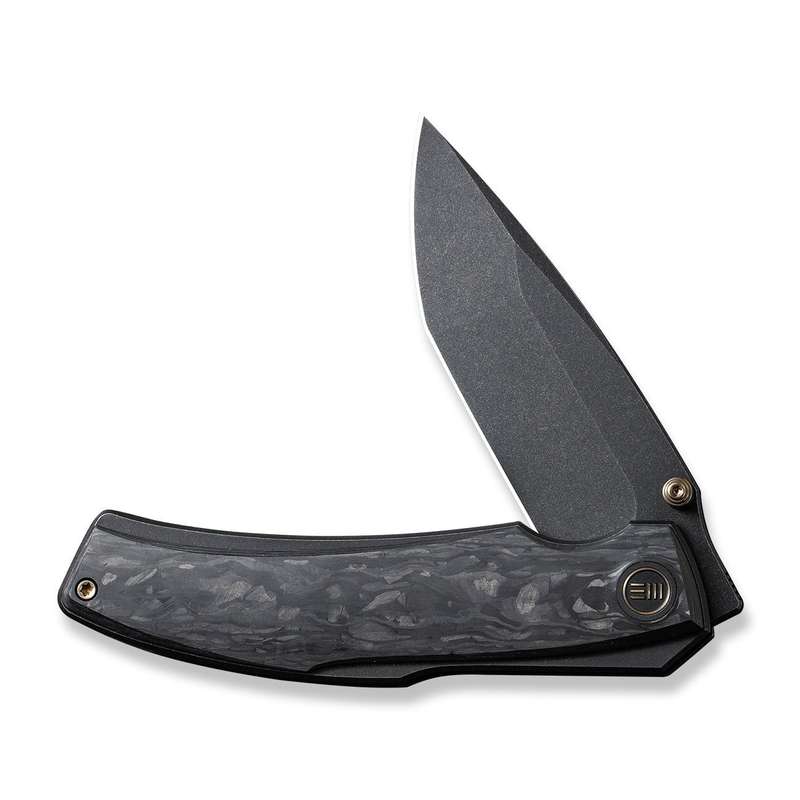 WEKNIFE Swordfin Front Flipper & Thumb Stud Knife Carbon Fiber Handle (3.28" CPM 20CV Blade) WE23...
