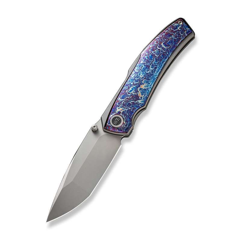 WEKNIFE Swordfin Front Flipper & Thumb Stud Knife Titanium Handle (3.28" CPM 20CV Blade) WE23067-1