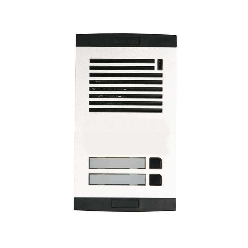 Kocom Multi Apartment 2x Button Entry Panel for KIP-304 - Part No: IC53-1-2