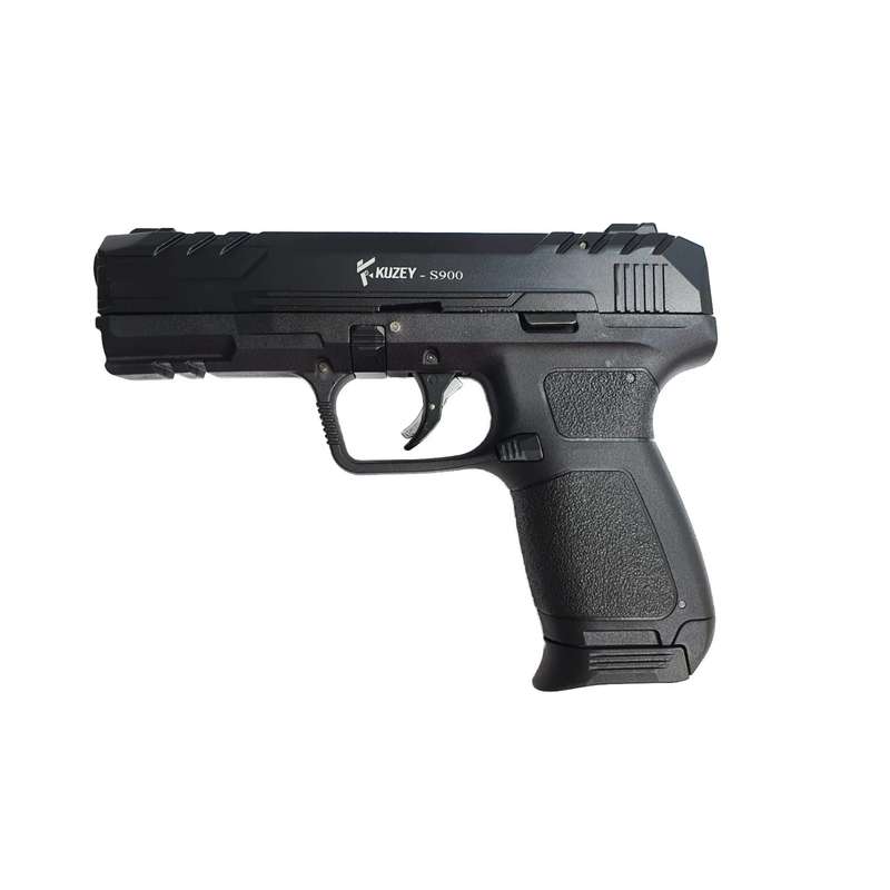 Kuzey S900 Black Blank/Pepper Gun (Semi Auto|14+1|9mm PAK)
