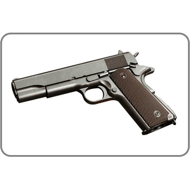 KWC 1911 Supercat Gas Gun (Semi Auto|Blowback|CO2|19 Rounds|394 FPS|3J|4.5mm Pellet)