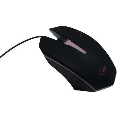 KWG Black USB Optical Gaming Mouse With RGB