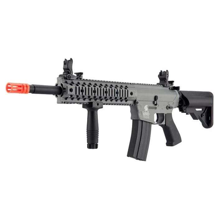 Lancer Tactical M4 EVO 10" RIS AEG Gray Airsoft Rifle LT-12Y-G2
