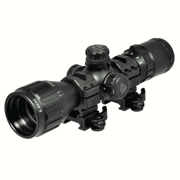 LEAPERS UTG SPORTING SCOPE TYPE 3-9X32 1 BUGBUSTER RGB MIL-DOT  SCP-M392AOLWQ