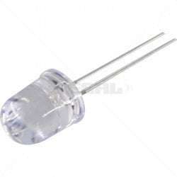 10mm Hi-Bright Blue LED  High-Intensity Indicator Light (Each)