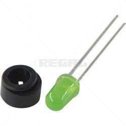 LED 5mm Green (10-Pack)  Compact, Bright Indicator Lights