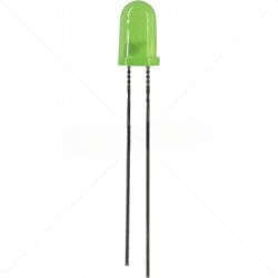 LED 5mm Green (10-Pack)  Compact, Bright Indicator Lights