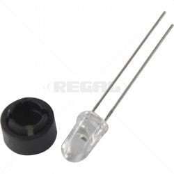 LED 5mm High Bright Red (10-Pack)  Intense Visual Indicator LEDs