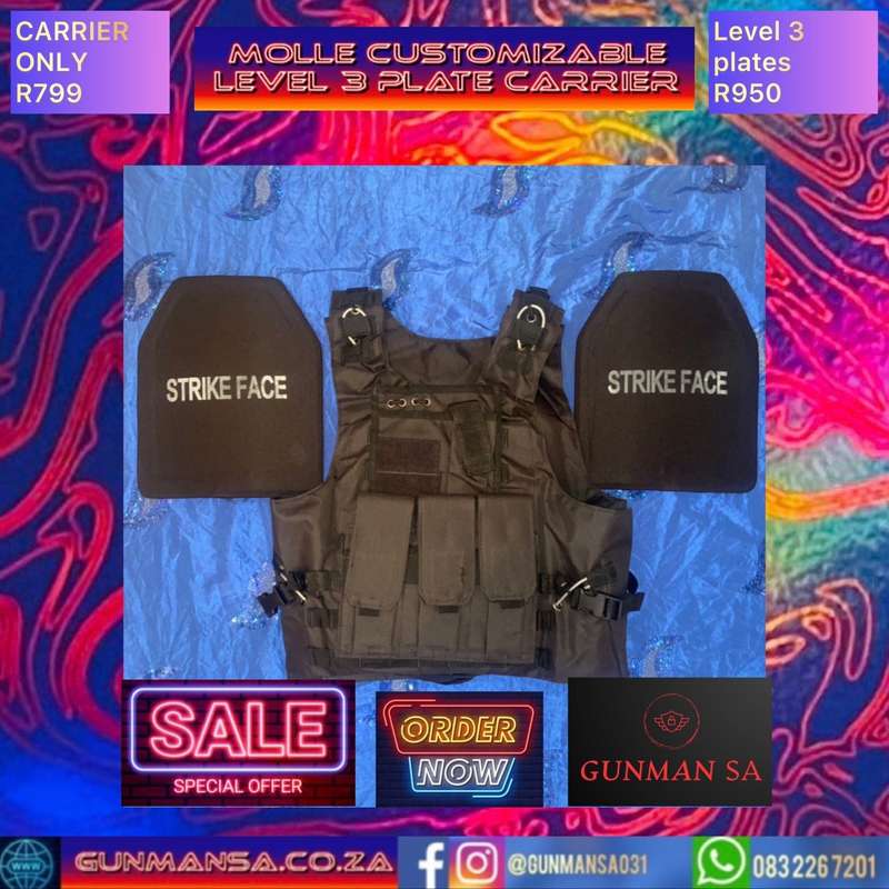 Level 3 Ballistic Plates X 1