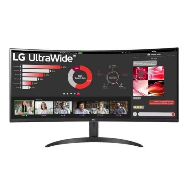 LG 34 Curved VA HDR WQHD Monitor  100Hz