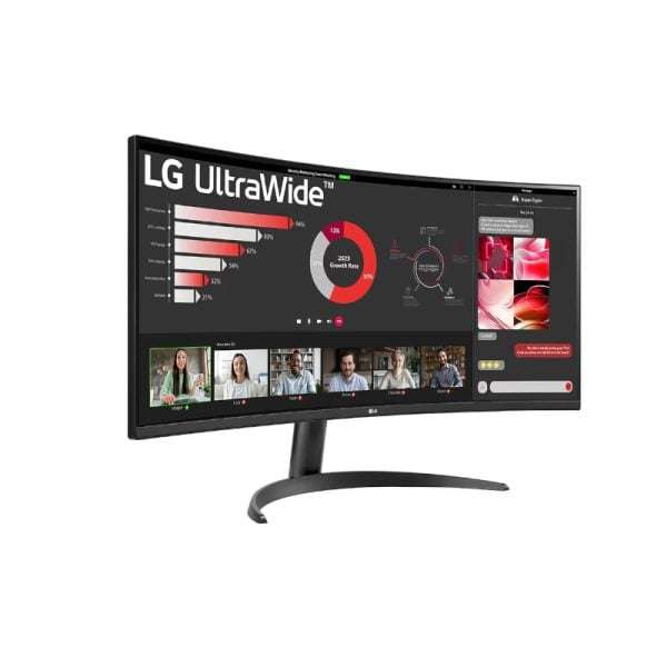 LG 34 Curved VA HDR WQHD Monitor  100Hz