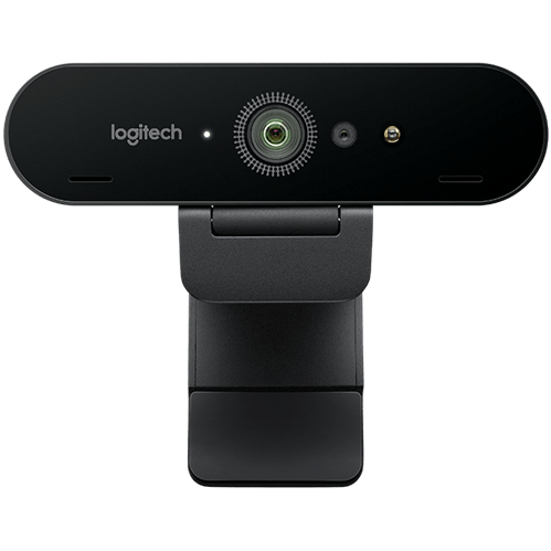 Logitech BRIO Webcam With 4K Ultra HD Video & RightLight 3