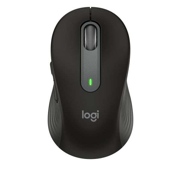 Logitech M650 - Signature Wireless Mouse - Graphite - Bluetooth
