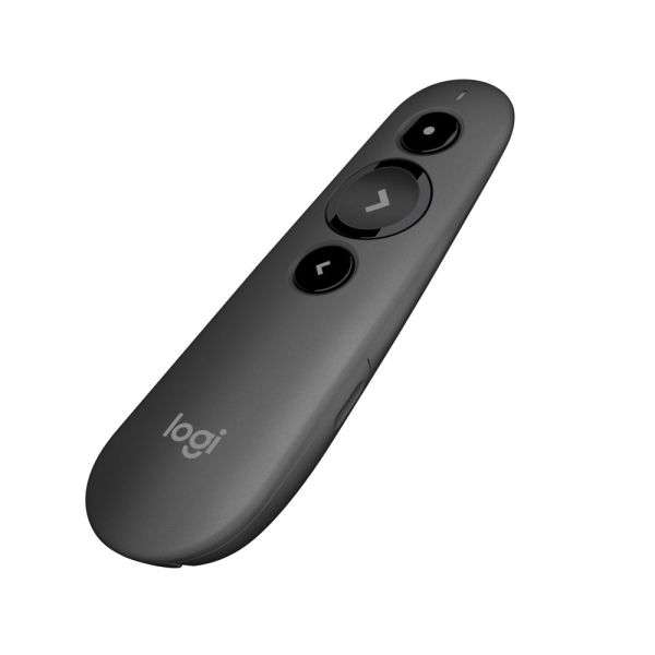 Logitech R500 - Laser Presentation Remote - Graphite - Wireless - Bluetooth