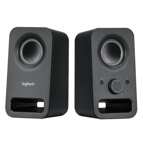 Logitech Z150 Compact Stereo Speakers  Clear & Compact Audio