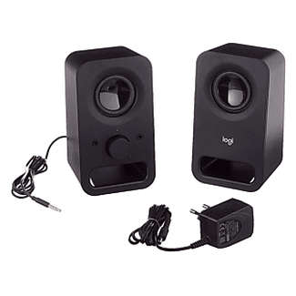 Logitech Z150 - Stereo Speaker - Midnight Black - 3.5mm