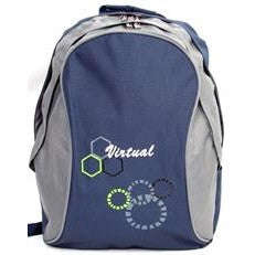 Macaroni Ateneo School Backpack Blue  Stylish & Durable Student Backpack