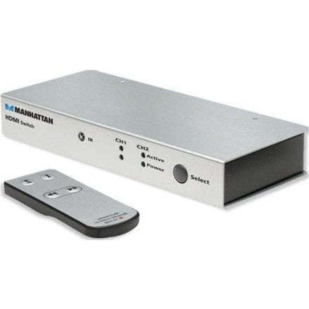 Manhattan HDMI Video Switch 2:1 Manual  Easy HDMI Source Switching