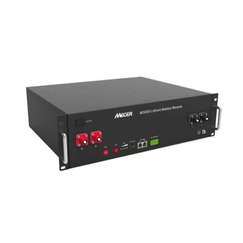 MECER 3.5kWh 48V Lithium 19" Rackmount Battery - SOL-B-L-M3