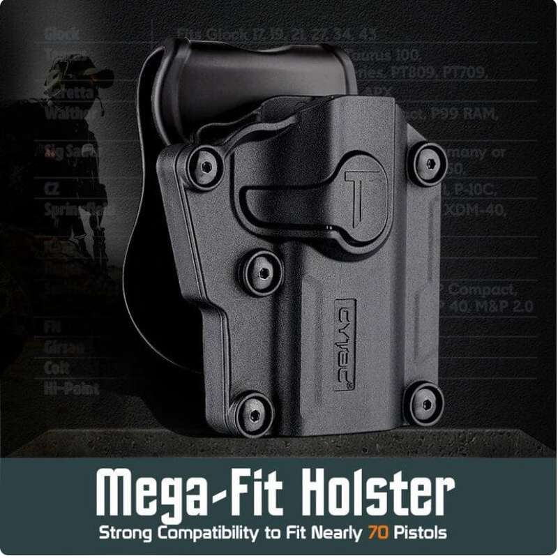 Cytec Mega Universal Left Hand Holster HS OWB