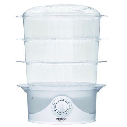 Mellerware 3 Tier 9 Litre Food Steamer  Healthy and Efficient Cooking