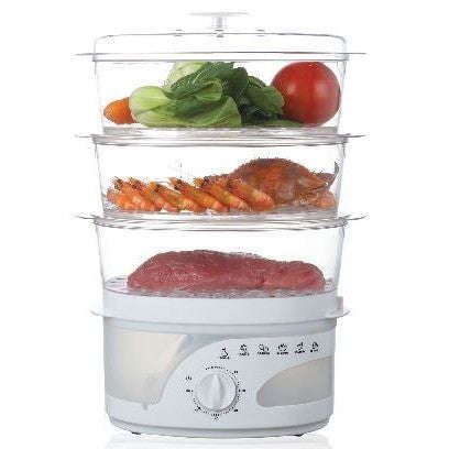 Mellerware 3 Tier 9 Litre Food Steamer  Healthy and Efficient Cooking