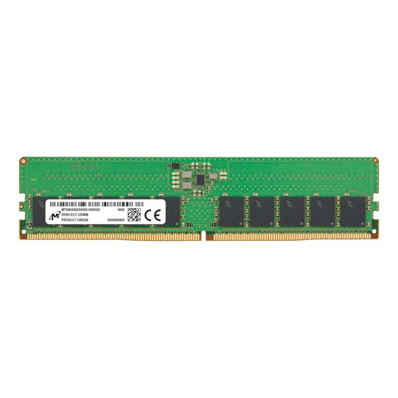 Micron MTC10C1084S1EC48BA1R 16GB 4800MHz DDR5 ECC CL40 UDIMM Memory