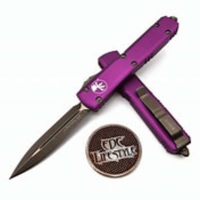 Microtech 122-13APVI UT D/E Bronze Std Violet