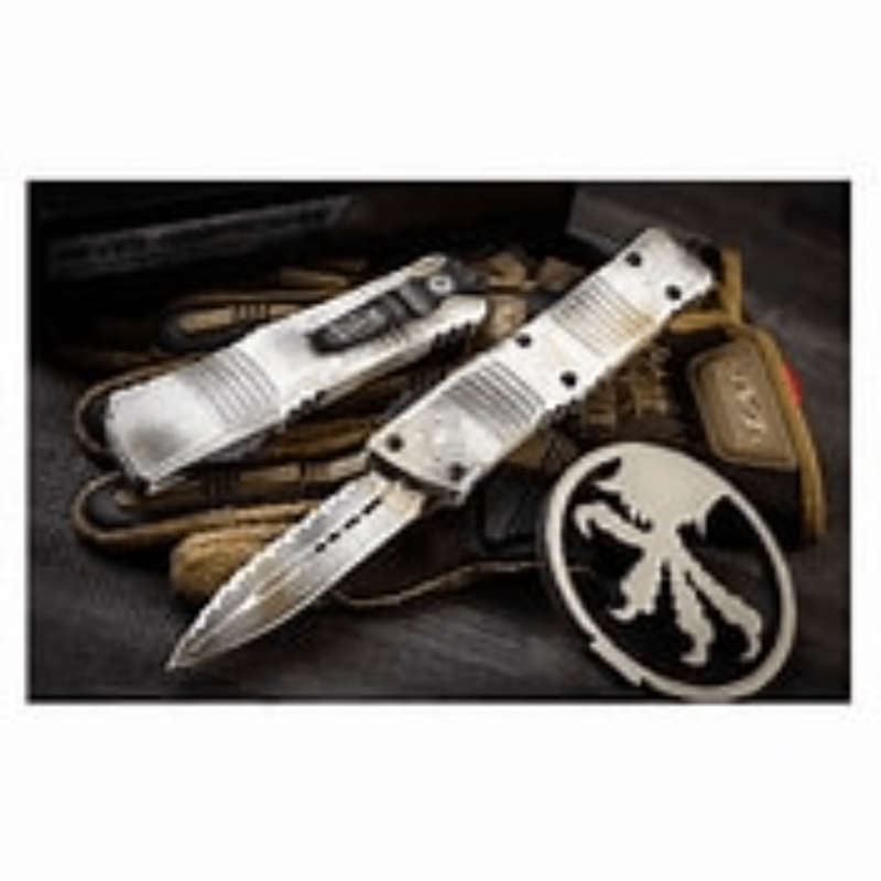 Microtech Combat Trooden D/E Sand Trooper- 142-3SAD