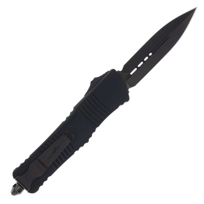 Microtech Combat Troodon D/E Shadow Damascus Standard  142-16DLCTSH