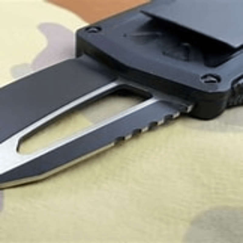 MICROTECH EXOCET T/E BLK TACTICAL  158-1T