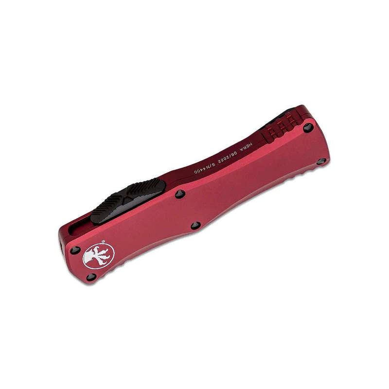 Microtech Hera Black Merlot Aluminium Handle Standard 702-1MR
