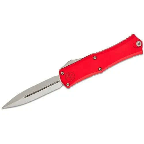 Microtech Hera® II Mini D/E Red Stonewash Standard  1702M-10RD