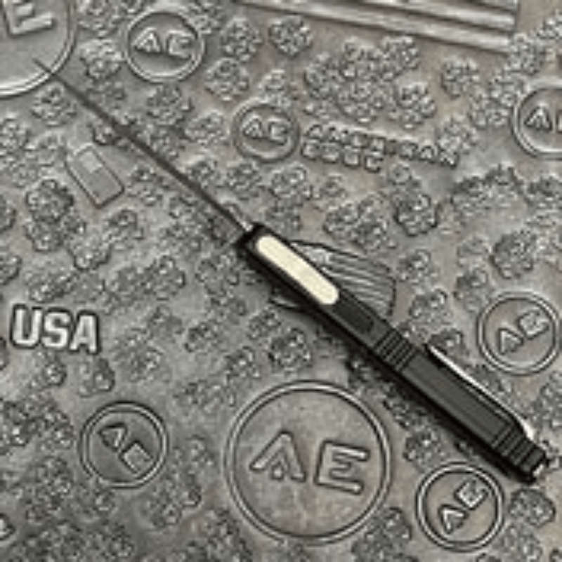 Microtech Hera® II Mini D/E Stonewash Standard  1702M-10